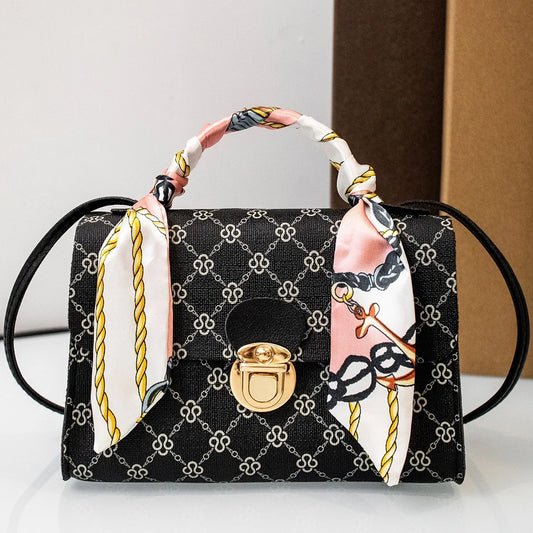 Bolso de mano a juego con estampado de cocodrilo para mujer, mini bolso de hombro multifuncional