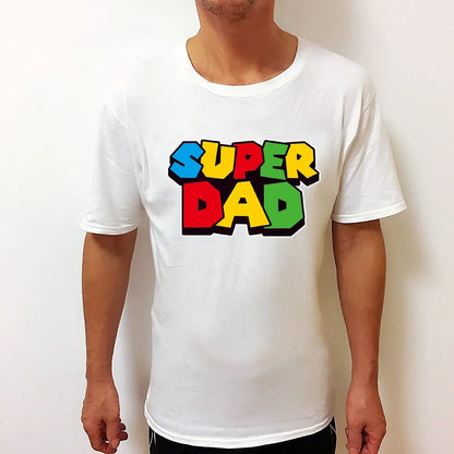 Camiseta de verano Super Dad , camiseta Super Dad para hombre