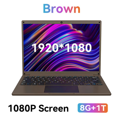 Adreamer Laptop portátiles de 13,3 pulgadas a bajo precio con CPU Intel 2,5 K FHD IPS 8GB 1T SSD 2,5 K FHD pantalla portátil