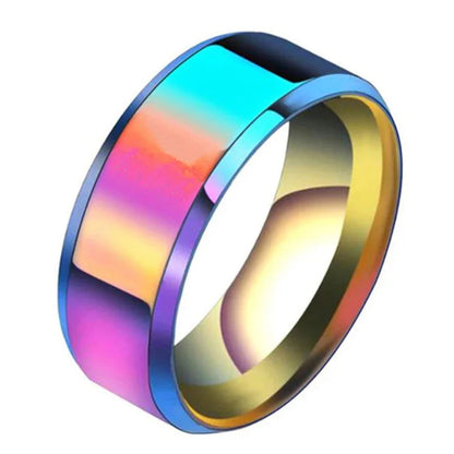Classic 8mm Tungsten Ring for Men 6 Colors Brushed Stainless Steel Surface Women Ring Wedding Band Couple Jewelry Accessories 