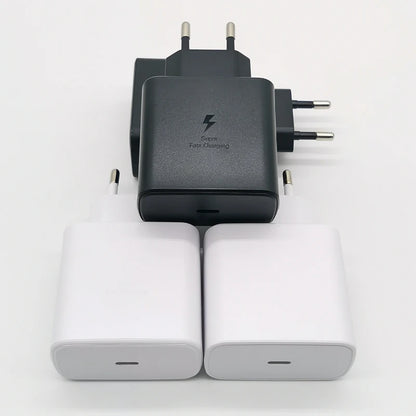 Cargador Samsung de 45 W, adaptador de carga superrápida de 1,8 M, tipo C, para Galaxy S24, S23, S22, S21, S20, Note 20, Ultra 10, Z Flip Fold 6, 5, 4, 3 y 2
