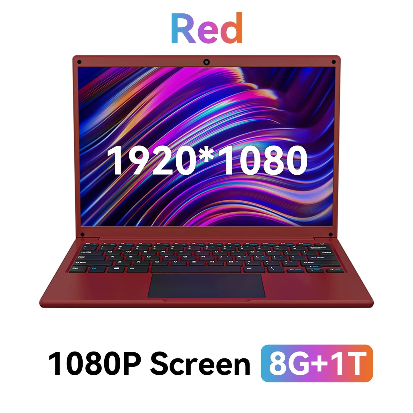 Adreamer Laptop portátiles de 13,3 pulgadas a bajo precio con CPU Intel 2,5 K FHD IPS 8GB 1T SSD 2,5 K FHD pantalla portátil