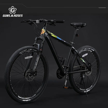 Bicicleta de montaña FJ de aleación de aluminio con amortiguación de velocidad variable, 29 pulgadas, para adultos, con ruedas integradas, 2025