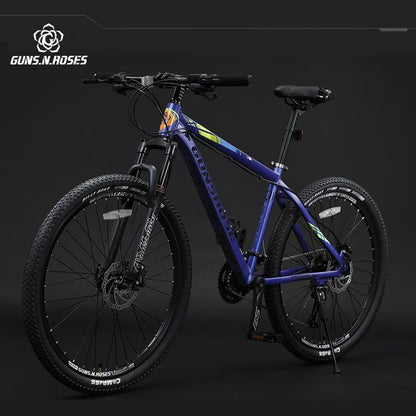 Bicicleta de montaña FJ de aleación de aluminio con amortiguación de velocidad variable, 29 pulgadas, para adultos, con ruedas integradas, 2025