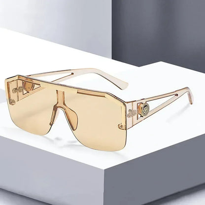 Gafas de sol cuadradas grandes de lujo 2025 para mujer