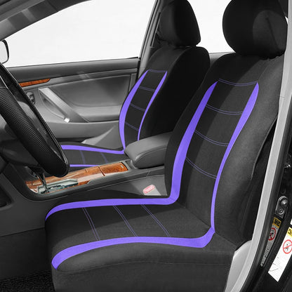 Fundas de asiento de coche , tamaño universal, aptas para la mayoría de coches, SUV, camiones, furgonetas, accesorios para coche, fundas de asiento interior para coche, juego completo