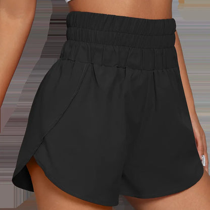 Calzoncillos tipo bóxer para mujer, ligeros, de tiro alto y estilo atlético, para entrenamiento de verano.