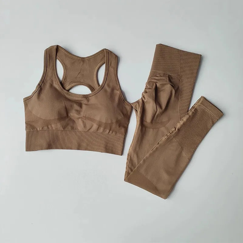 Conjuntos de yoga, ropa deportiva, entrenamiento, sujetador deportivo, ropa de gimnasio