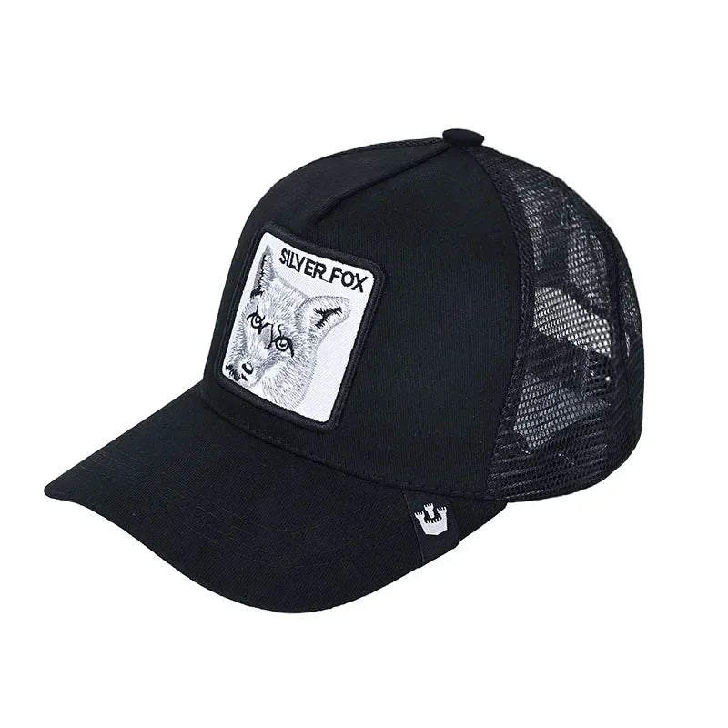Gorra de béisbol bordada unisex, gorra de tiburón, gorra de animal, gorra de león, gorra de tigre, gorra de gallo, gorras de granja, gorras casuales, gorra de protección solar