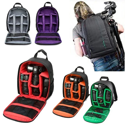 Mochila para cámara de exterior, bolso de hombro para cámara digital de vídeo, impermeable, para fotos