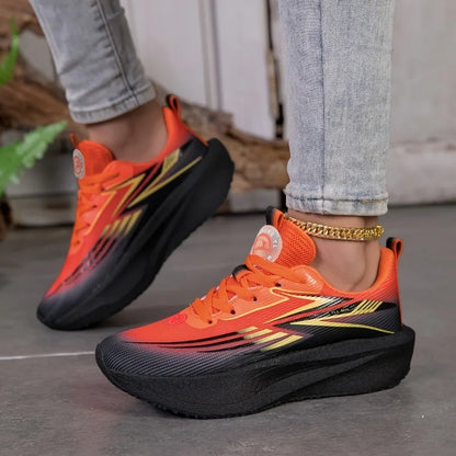 Zapatillas deportivas para correr informales para maratón transpirables ligeras cómodas atléticas y antideslizantes