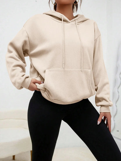 Sudadera con capucha  sudadera moda Casual calle con capucha otoño ropa informal cálida mujer