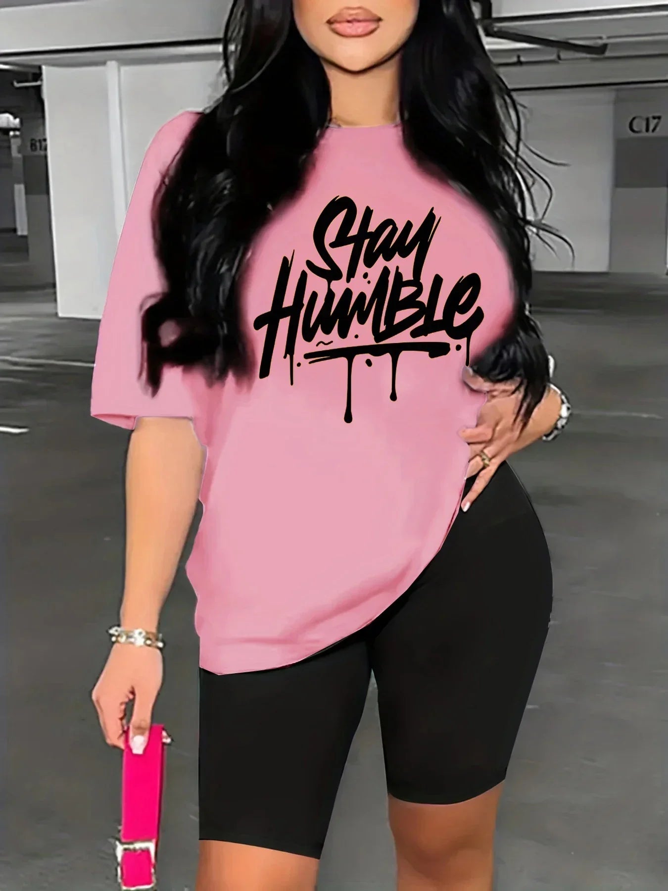 Camiseta de verano para mujer, con estampado de letras