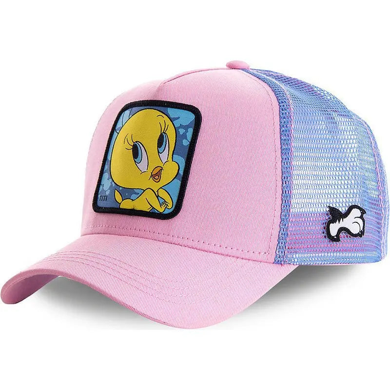 Gorra de béisbol de dibujos animados de moda