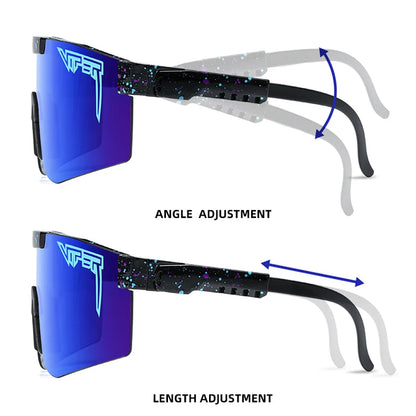 Gafas de sol Pit Viper UV400 para adultos, para hombres y mujeres, para béisbol y sóftbol, para exteriores, deportivas, para ciclismo de montaña.