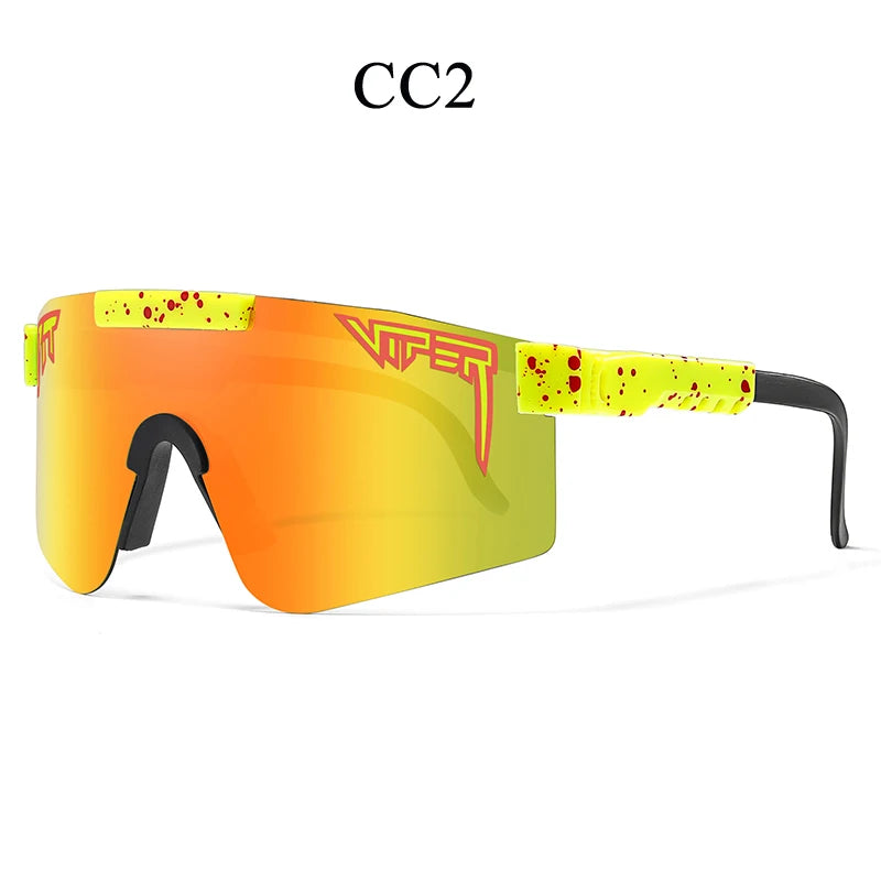 Gafas de sol Pit Viper UV400 para adultos, para hombres y mujeres, para béisbol y sóftbol, para exteriores, deportivas, para ciclismo de montaña.