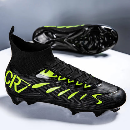 Botas de futbol, zapatillas de futbol Calzado deportivo de tobillo alto, botas de fútbol, zapatos de fútbol profesionales