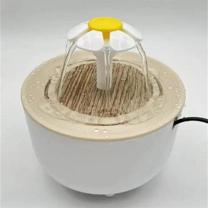 Bebedero eléctrico silencioso para gatos con filtro automático y USB de 1200 ml, bebedero con filtro y recirculación para gatos.