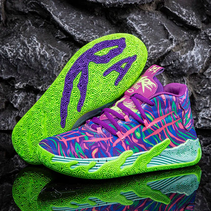 New men's basketball shoes, breathable and comfortable sports shoes, training basketball shoes, women's shoes