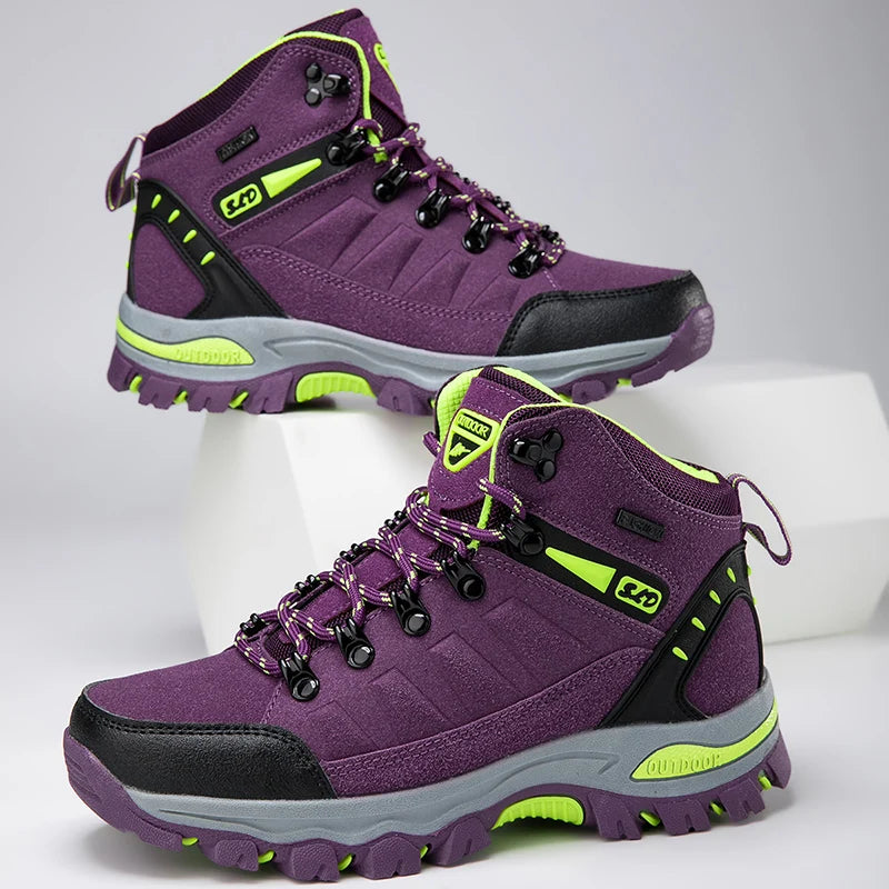 Women's boots, waterproof hiking shoes, new non-slip boots, women's sneakers, outdoor work shoes
