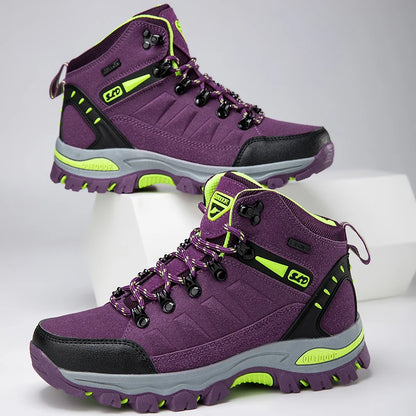 Women's boots, waterproof hiking shoes, new non-slip boots, women's sneakers, outdoor work shoes