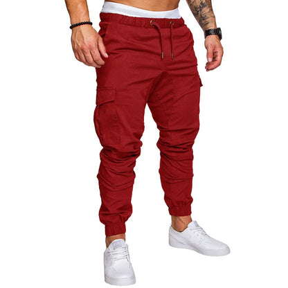 antalones de trabajo para hombre nuevos 2025, pantalones casuales rectos y sueltos para hombres europeos y americanos, pantalones de trabajo con bolsillos para hombre