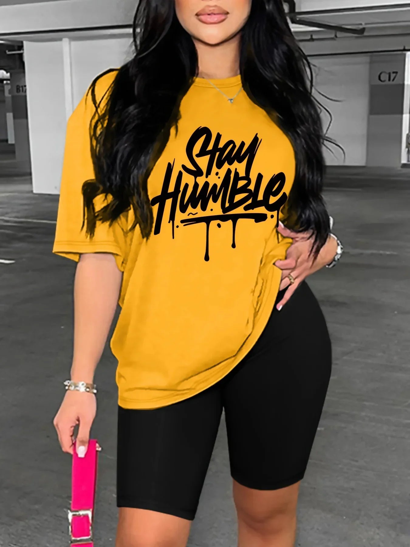 Camiseta de verano para mujer, con estampado de letras