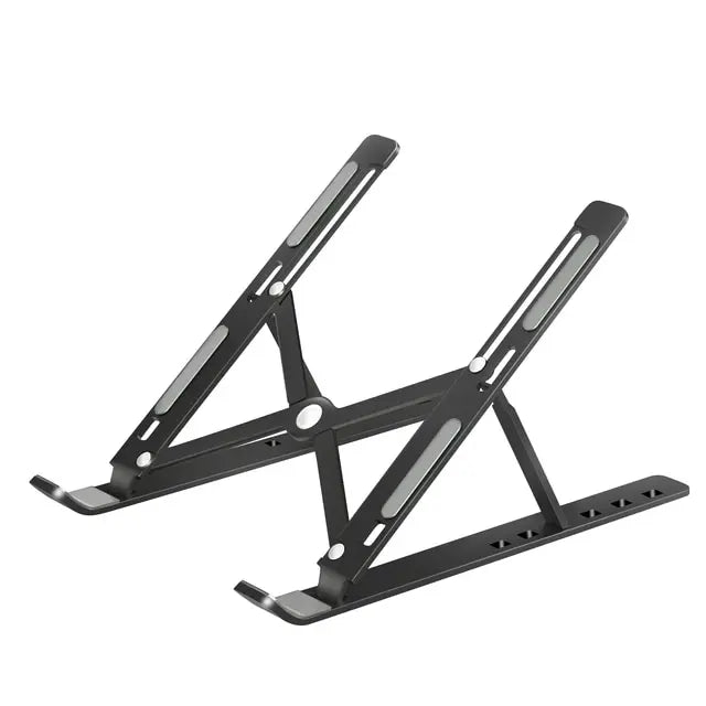 Soporte portátil de aluminio para portátil, soporte para Macbook Air Pro, accesorios, base plegable para portátil