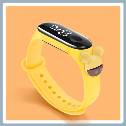 Relojes de moda para niños y niñas, pulsera electrónica deportiva con pantalla LED táctil, reloj de Spiderman para niños y mujeres, reloj resistente al agua