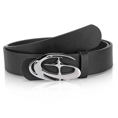 Cinturón con hebilla suave de diseño único para hombre