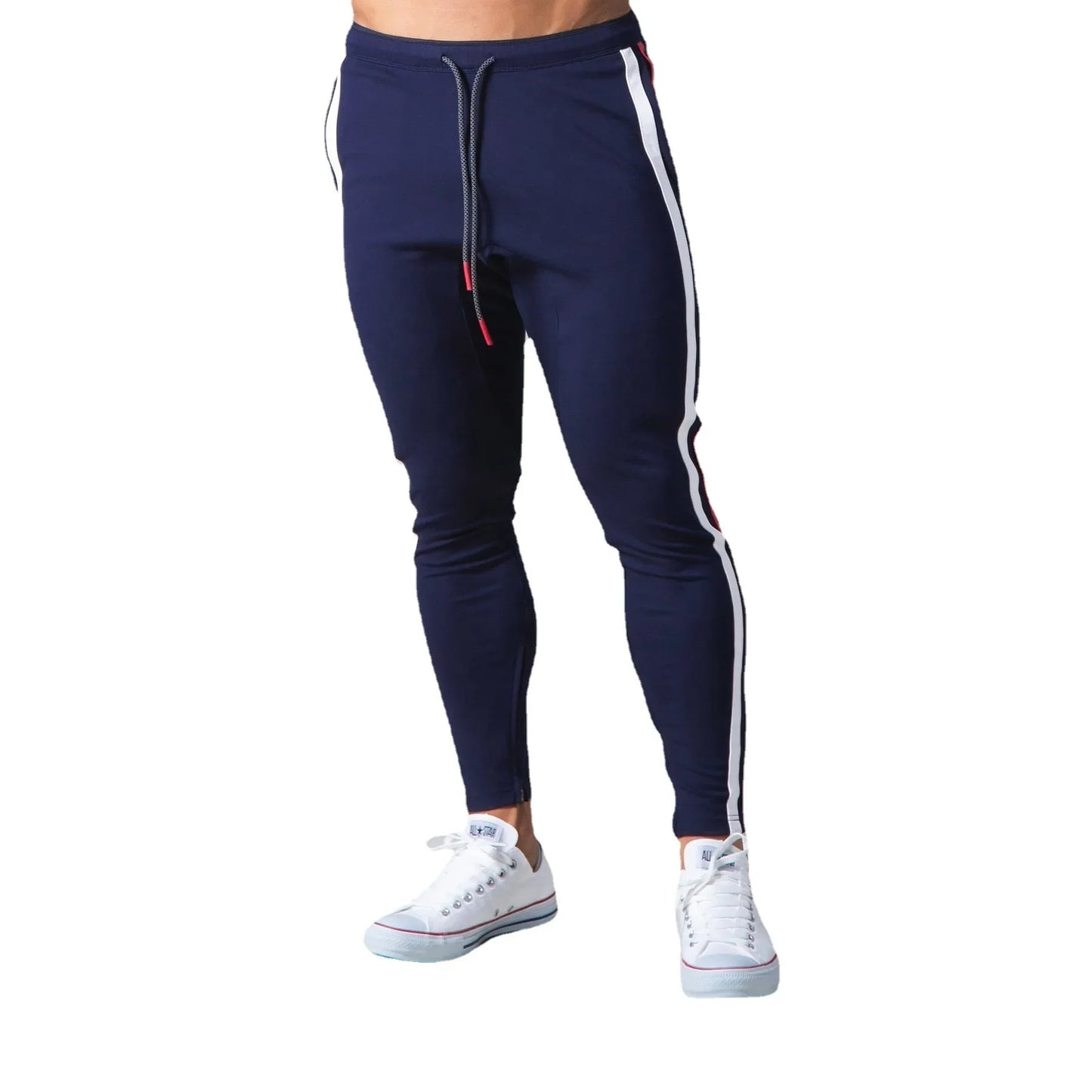 Pantalones de chándal con ajuste muscular para hombre