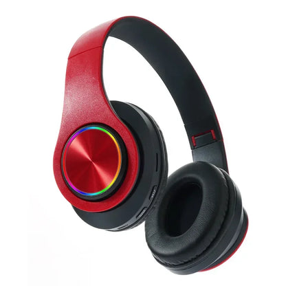 Auriculares Bluetooth plegables, inalámbricos con micrófono