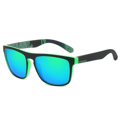 Gafas de sol polarizadas cuadradas vintage de moda para hombre y mujer, para conducir y pescar, de marca de lujo, de diseñador, con protección UV400.