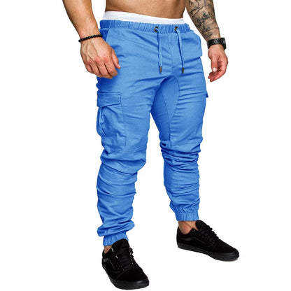 antalones de trabajo para hombre nuevos 2025, pantalones casuales rectos y sueltos para hombres europeos y americanos, pantalones de trabajo con bolsillos para hombre
