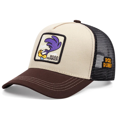 Gorra de béisbol de dibujos animados de moda