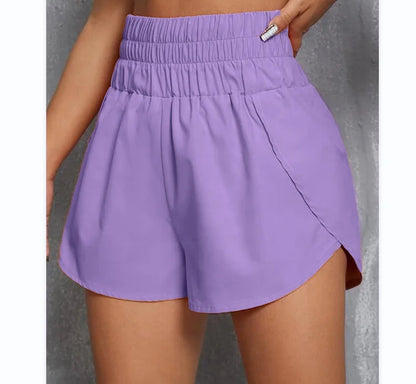 Calzoncillos tipo bóxer para mujer, ligeros, de tiro alto y estilo atlético, para entrenamiento de verano.