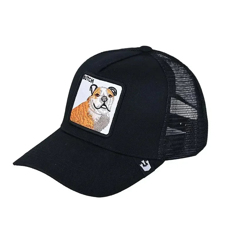 Gorra de béisbol bordada unisex, gorra de tiburón, gorra de animal, gorra de león, gorra de tigre, gorra de gallo, gorras de granja, gorras casuales, gorra de protección solar