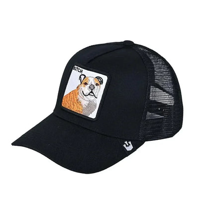 Gorra de béisbol bordada unisex, gorra de tiburón, gorra de animal, gorra de león, gorra de tigre, gorra de gallo, gorras de granja, gorras casuales, gorra de protección solar