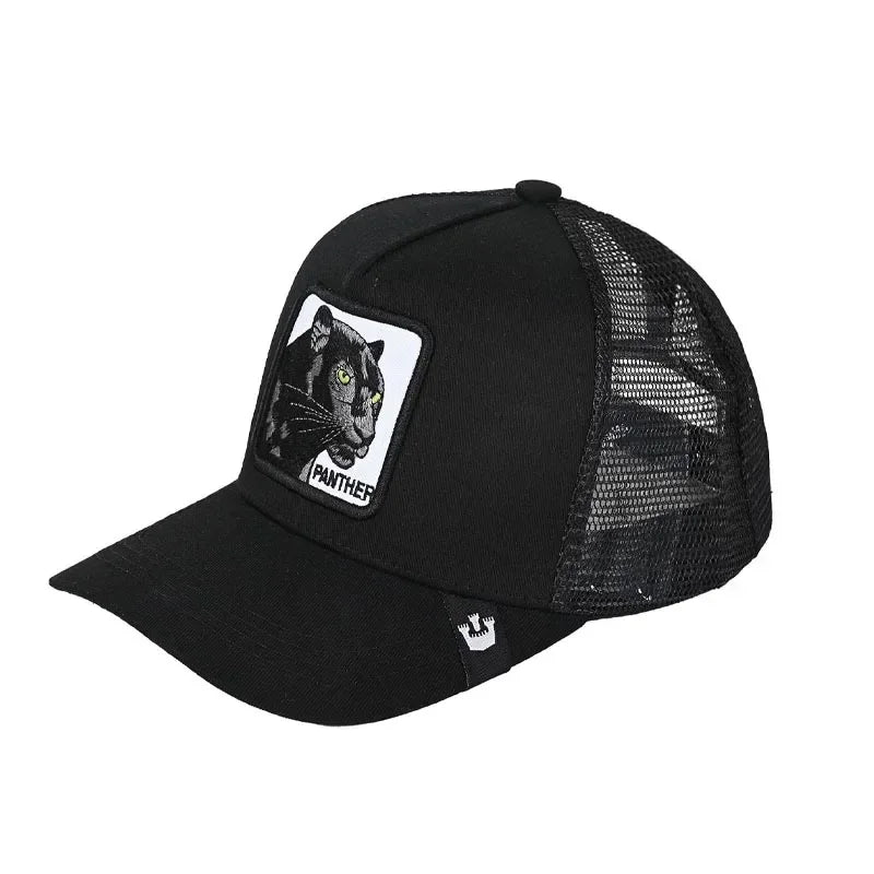Gorra de béisbol bordada unisex, gorra de tiburón, gorra de animal, gorra de león, gorra de tigre, gorra de gallo, gorras de granja, gorras casuales, gorra de protección solar