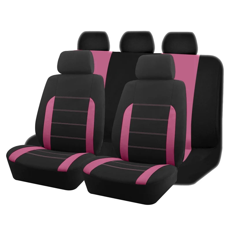 Fundas de asiento de coche , tamaño universal, aptas para la mayoría de coches, SUV, camiones, furgonetas, accesorios para coche, fundas de asiento interior para coche, juego completo