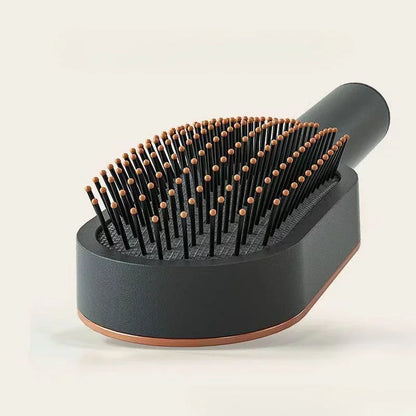 Peine de masaje, cepillo de pelo autolimpiante para mujer, peine de pelo rápido de una tecla, cojín de aire 3D, herramientas de estilismo para el cabello, peine con bolsa de aire
