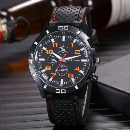 Reloj De Moda Masculino Silicone a prueba de agua