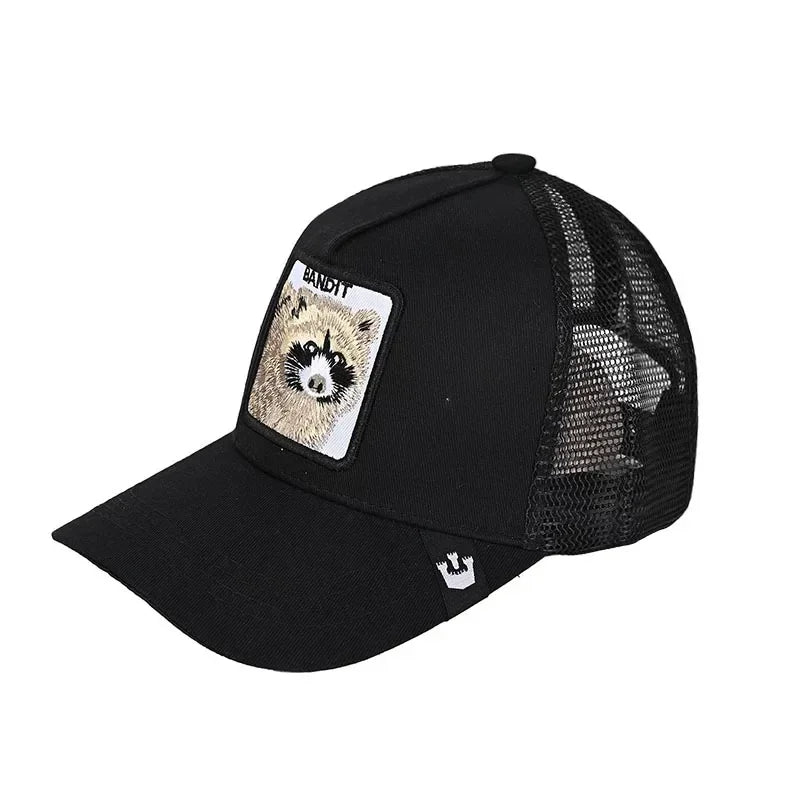 Gorra de béisbol bordada unisex, gorra de tiburón, gorra de animal, gorra de león, gorra de tigre, gorra de gallo, gorras de granja, gorras casuales, gorra de protección solar