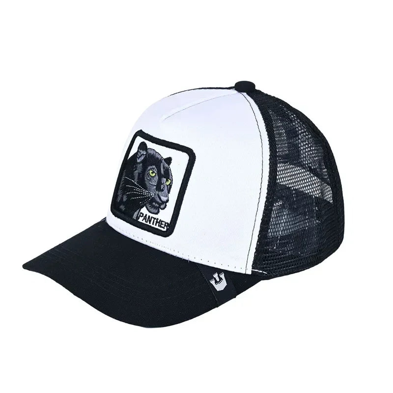 Gorra de béisbol bordada unisex, gorra de tiburón, gorra de animal, gorra de león, gorra de tigre, gorra de gallo, gorras de granja, gorras casuales, gorra de protección solar