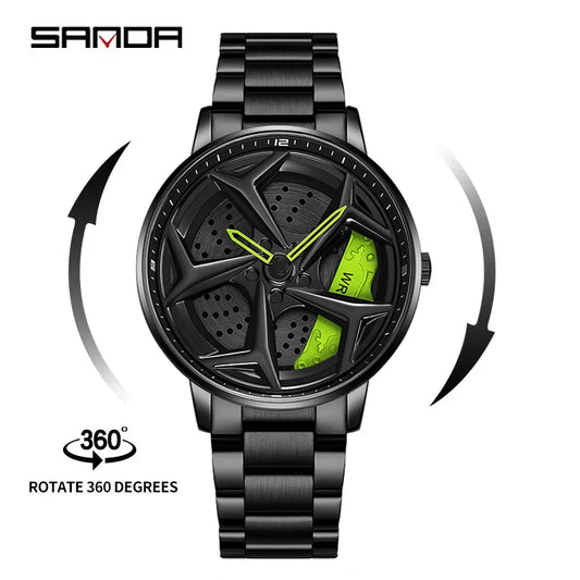 Super Waterproof Stainless Steel Wristwatch, Men's Watch