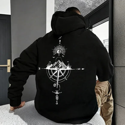 Sudaderas con capucha para hombre, sudaderas con capucha de manga larga de alta calidad, tops deportivos informales para primavera y otoño, ropa para hombre