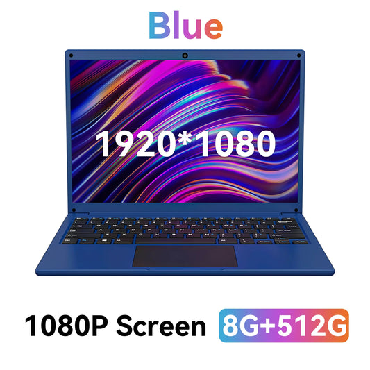 Adreamer Laptop portátiles de 13,3 pulgadas a bajo precio con CPU Intel 2,5 K FHD IPS 8GB 1T SSD 2,5 K FHD pantalla portátil