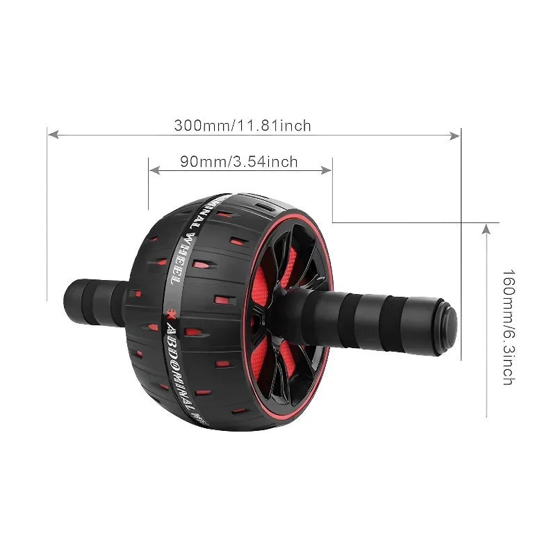 Rodillo grande para ABS, rueda de entrenamiento, equipo de ejercicio, núcleo Abdominal, gimnasio en casa, dispositivo muscular, Fitness, hombres y mujeres, pérdida de peso
