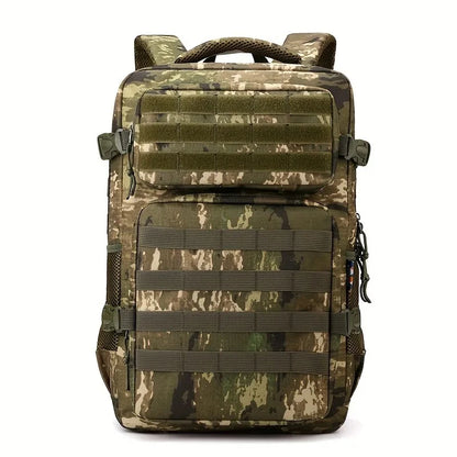Mochilas tácticas, mochila de camuflaje para hombre, mochila para senderismo y acampada, mochila para deportes al aire libre multicapa de gran capacidad