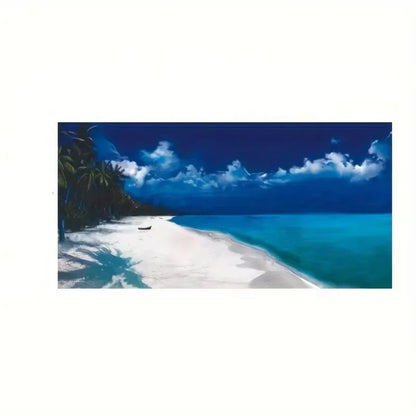 Pósteres artísticos de pared de puesta de sol de playa, pintura en lienzo de paisaje grande, impresión, imagen de decoración de pared nórdica para decoración del hogar sin marco